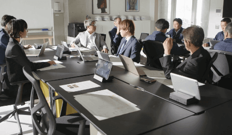 会社案内ボタン